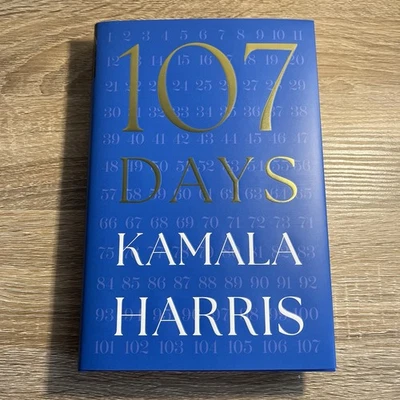 Kamala Harris Vice President SIGNED Book 107 Days HC AUTOGRAPHED | IN-HAND