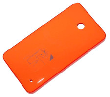 SPORTELLO COVER PER NOKIA LUMIA 630 635 POSTERIORE BATTERIA ARANCIONE ORANG