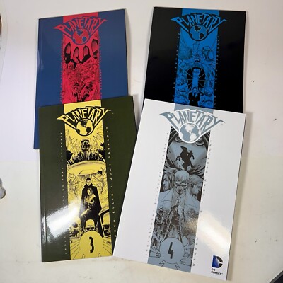 Planetary 1-4 TPB by Warren Ellis (2000-2004) Sc Book DC COMICS FREE SH VG