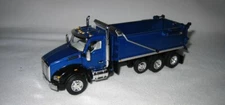 1/64th DCP 1182 T880 Tri-Axle with Rogue Dump Bos (Blue)