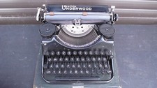 Antike Alte Deutsche Underwood Schreibmaschine