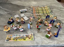 KINDER I LUNA PARK DIE TOP TEN TEDDIES SERIE COMPLETA + CARTINE + BUS Completa
