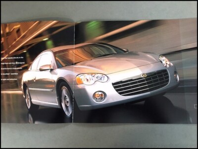 2003 Chrysler Sebring Coupe 16-page Original Car Sales Brochure