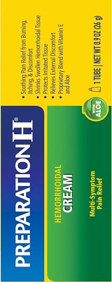 Preparation H Hemorrhoid Symptom Treatment Cream (0.9 Ounce Tube