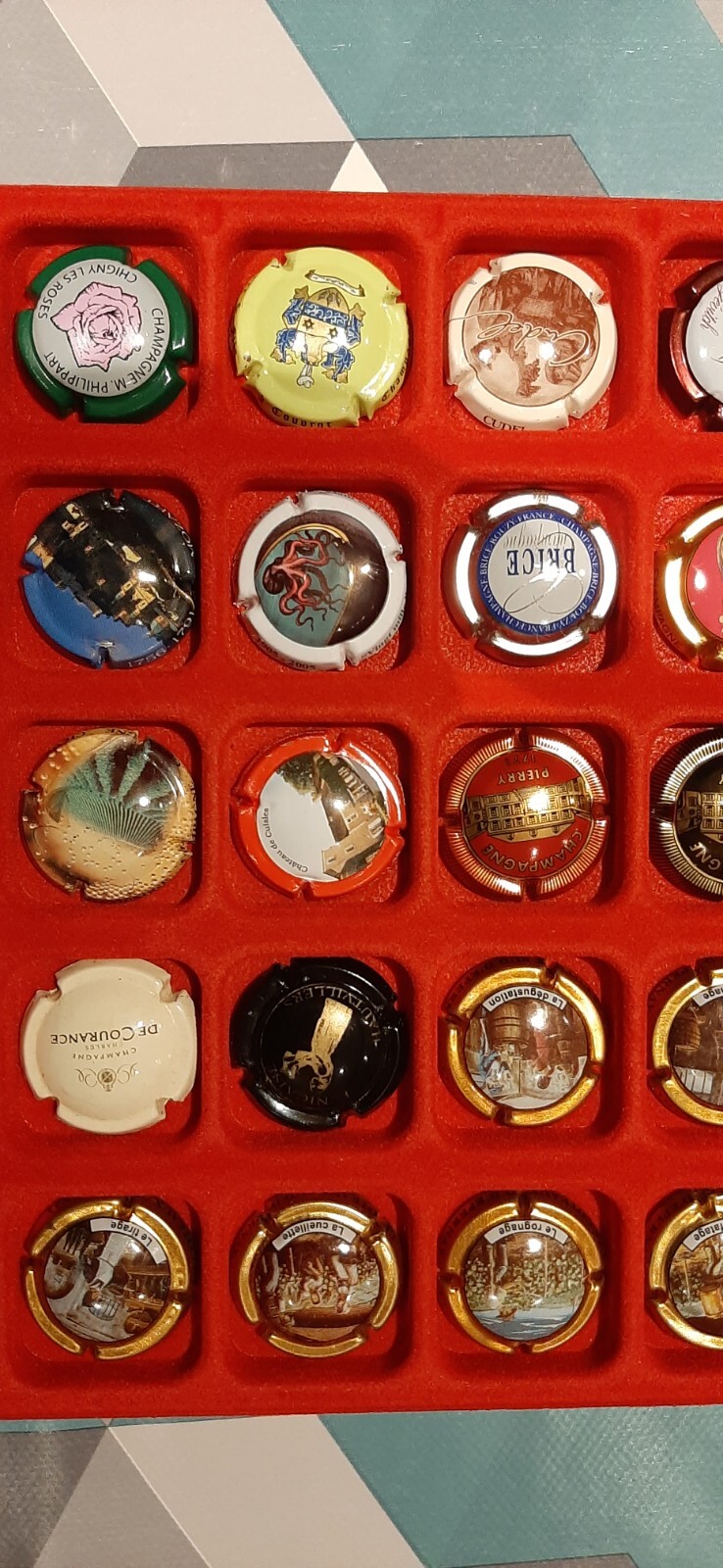 Lot de 40 Capsules De Champagne Lot 41 eBay