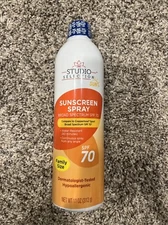 Studio Selection Family Size Sunscreen Spray SPF 70- 11oz.- NEW