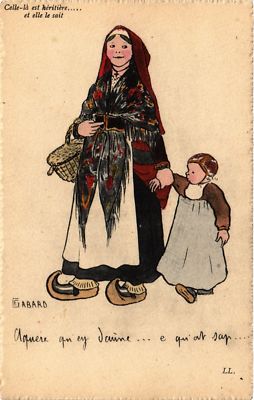 CPA Celle-la est heritiere et elle le sait FRANCE FOLKLORE (788837)