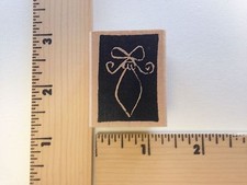 Savvy Rubber Stamps - "Block Ornament" NEW