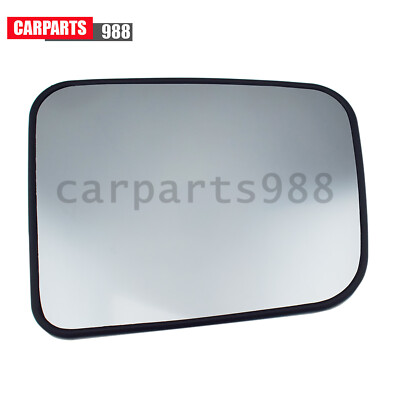 Left Side Mirror Glass Heated w/ Backing For Nissan Pick-up Patrol Y61 Navara