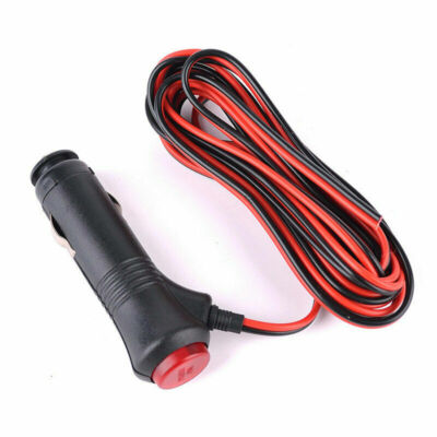 Car 12V 24V Heavy Duty 10A Male Plug Cigarette Lighter Adapter Power Supply  Cord