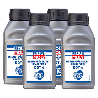 Bremsflüssigkeit LIQUI MOLY DOT4 4X 250ml Brems Flüssigkeit Brake Bremse bremsen