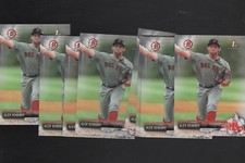(22) COUNT LOT ALEX SCHERFF 2017 BOWMAN DRAFT PROSPECTS CARD #BD-9