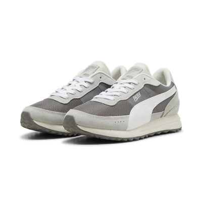 Puma Road Rider SD 39737708 Mens Gray Mesh Lace Up Lifestyle