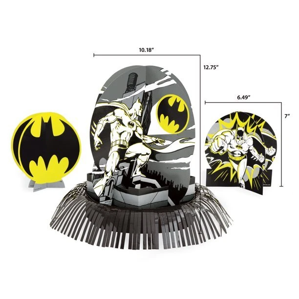 Kit de decoración de mesa suministros de fiesta Batman, 23 piezas Foto 3 de 3