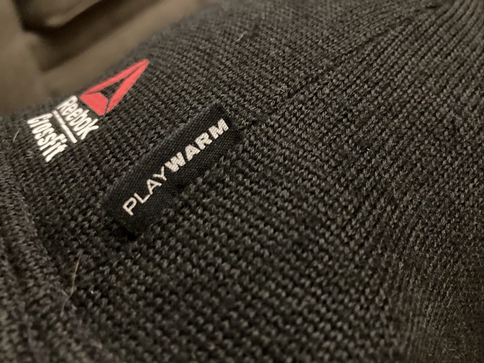 Gorra de punto Reebok forrada polar crossfit negra OSFM Foto 4 de 4