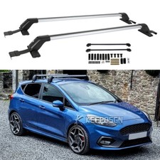 For Ford Fiesta 09-20 Bare Roof Rack Crossbars Luggage Cargo Kayak Bike Carriers