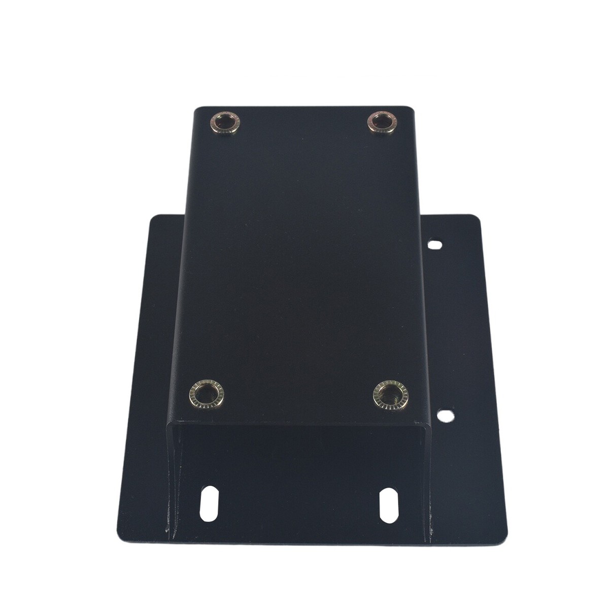 Torque Converter Motor Riser Plate Mount For Predator 196cc / 212cc Engine – Black Powder Coated