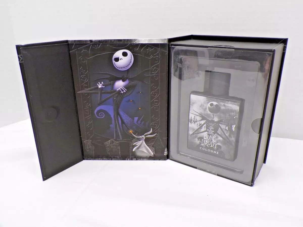 hot topic nightmare before christmas bone daddy jack skellington cologne 3.4 oz