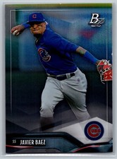 2021 Bowman Platinum  Baseball #44 Javier Baez  Chicago Cubs