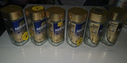 Nescafé Gold Mischung 100g Fassungsvermögen leere Gläser x6 - Bild 4 von 13