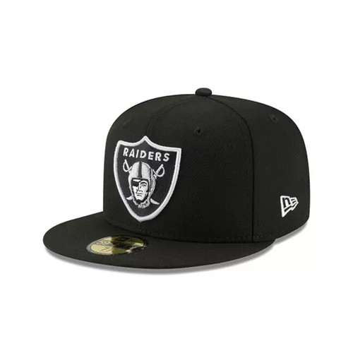 Cappello New Era 59fifty NFL Collection Las Vegas Raiders Berretto Nero Uomo 70339423 - Foto 1 di 7