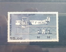 Timbre Poste Aérienne PA57 Neuf**Luxe - Avion bimoteur Farman F60 Goliath - 1984