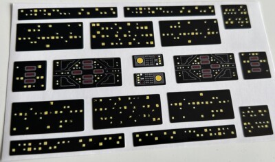 Lego Star Wars Custom Sticker for 9515 The Malevolence Ersatz Replacement