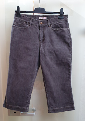 BETTY BARCLAY Damen Jeans Capri 3/4 Hose Gr. 38 Tania trend fit