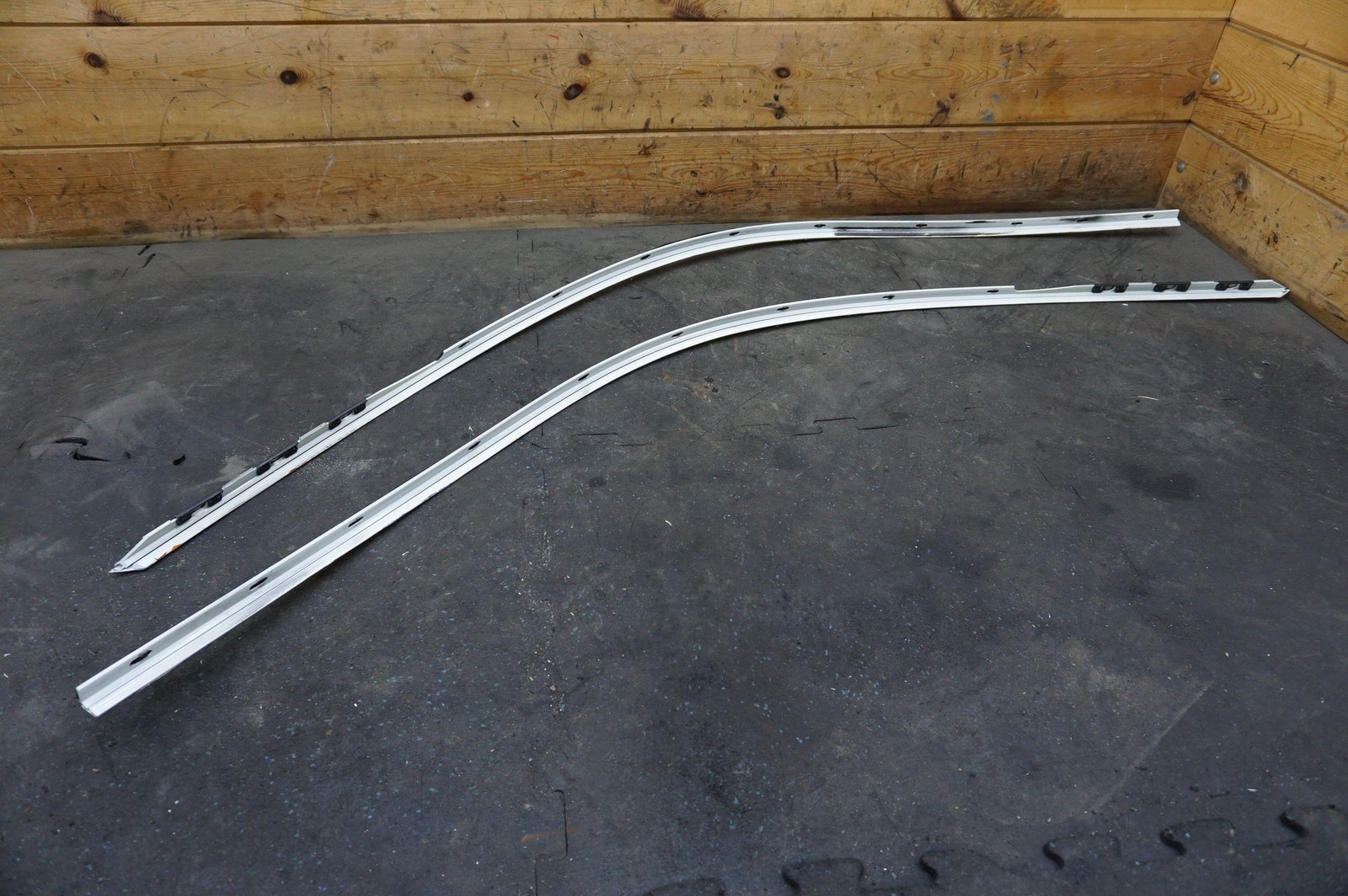 Set of 2 Left Right Roof Edge Molding Gutter Trim 86728210 86728110 Ferrari 488