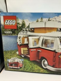 New Sealed LEGO Creator Expert 10220 Volkswagen T1 Camper Van Retire Damaged Box
