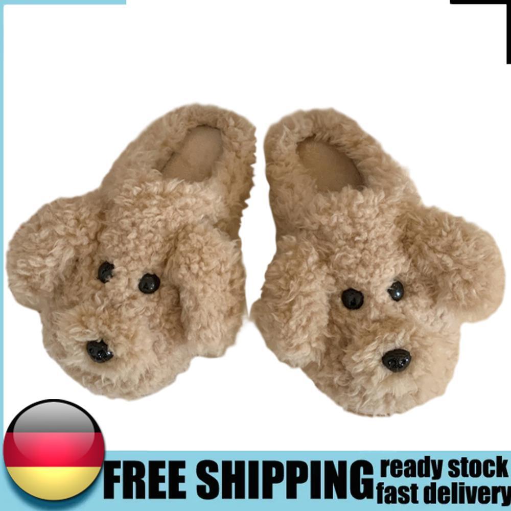 APL Pantofole per cani peluche peluche punta chiusa cartone animato comode per casa interno
