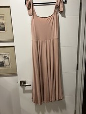 Reformation Dress Tie Shoulder Size L NWOT