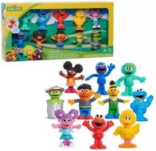 Sesame Street Neighborhood Friends Deluxe Figure 10-Pack