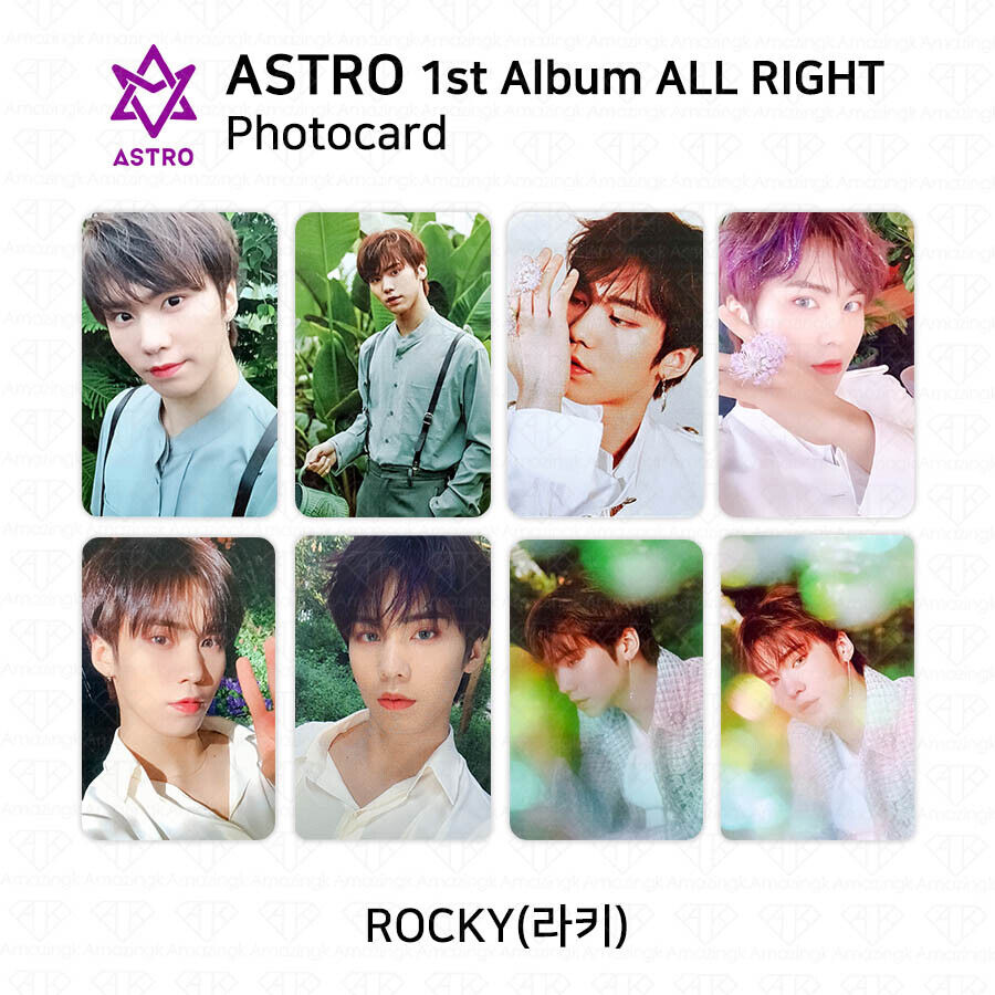 ASTRO 1st Album All Light Official Photocard Photo Card ASTRO 1st Album All Light Official Photocard Photo Card