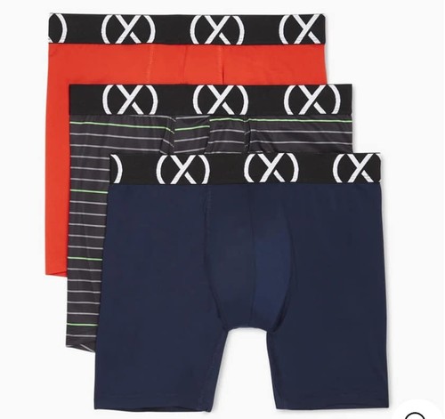 X  Sport Men's 3 Pack Boxer Brief 6'' Inseam-Size M - Picture 1 of 4