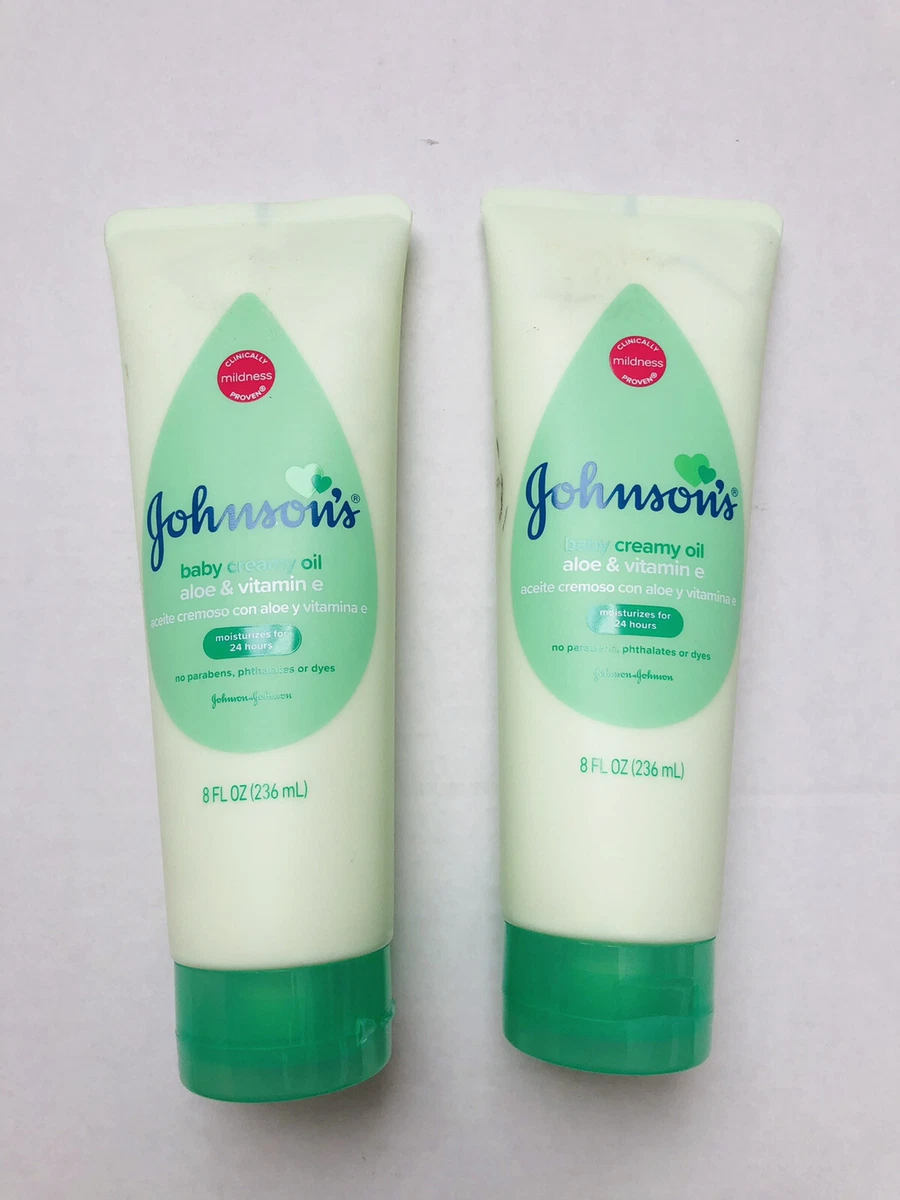 Baby oil creamy aloe & sale vitamin