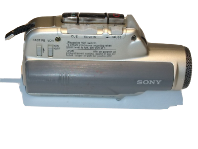 Sony Mic n Micro M-100MC Handheld Cassette Voice Recorder