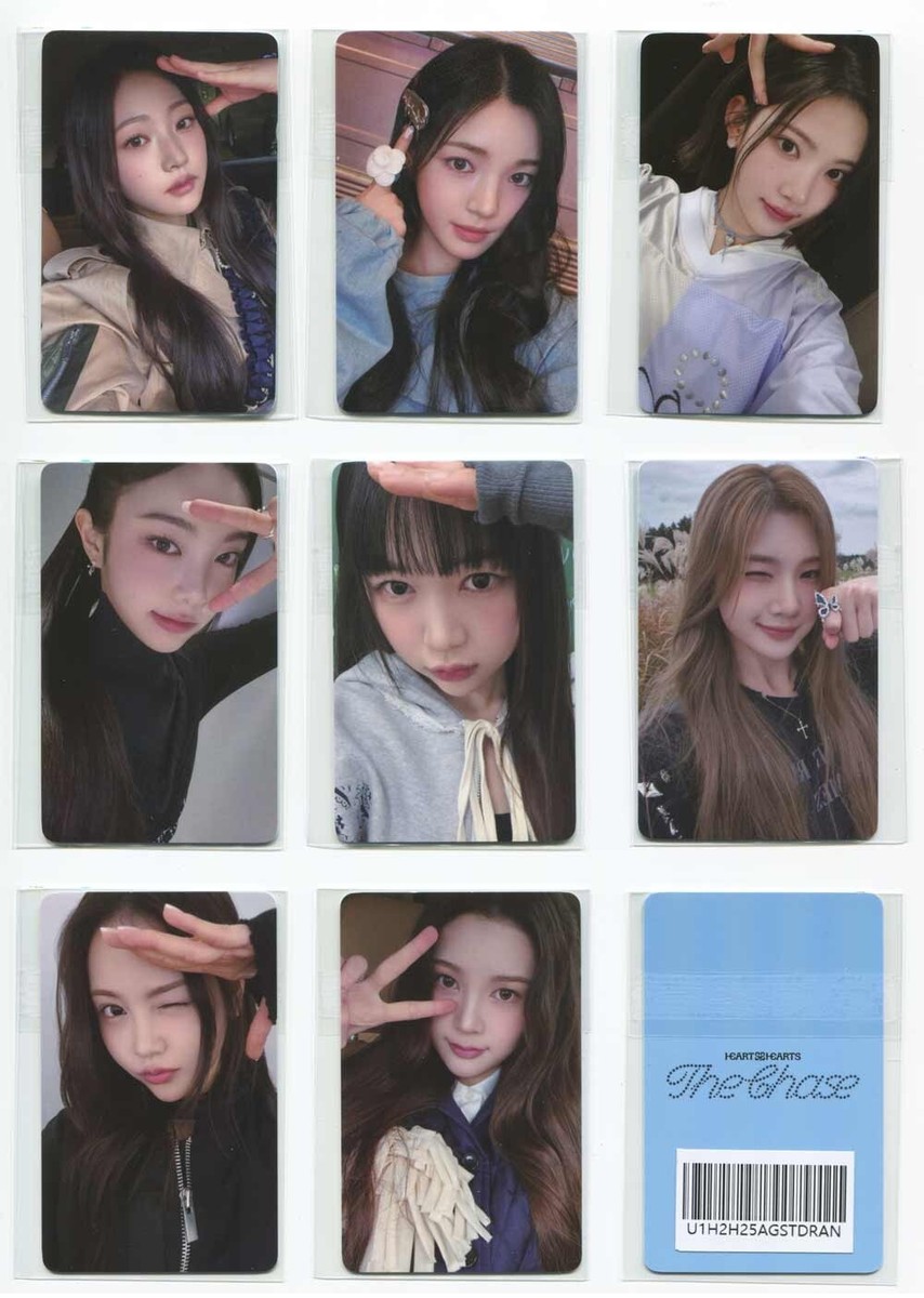 タレントカード hearts2hearts Hearts2Hearts 1st SingleThe Chase [WEVERSE SHOP] PREORDER