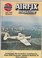 Airfix Magazine The Soviet TU-2 Maux & Mulberry Harbour July 1982 121919nonr