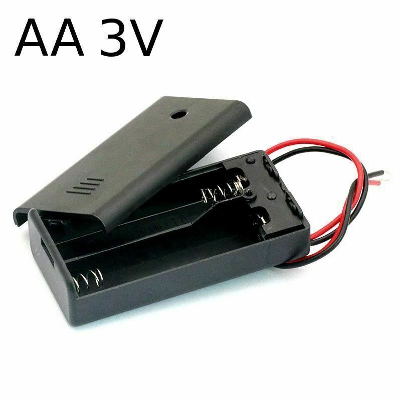 3v Battery Box for 2 x AA Batteries - With ON / OFF Switch | eBay