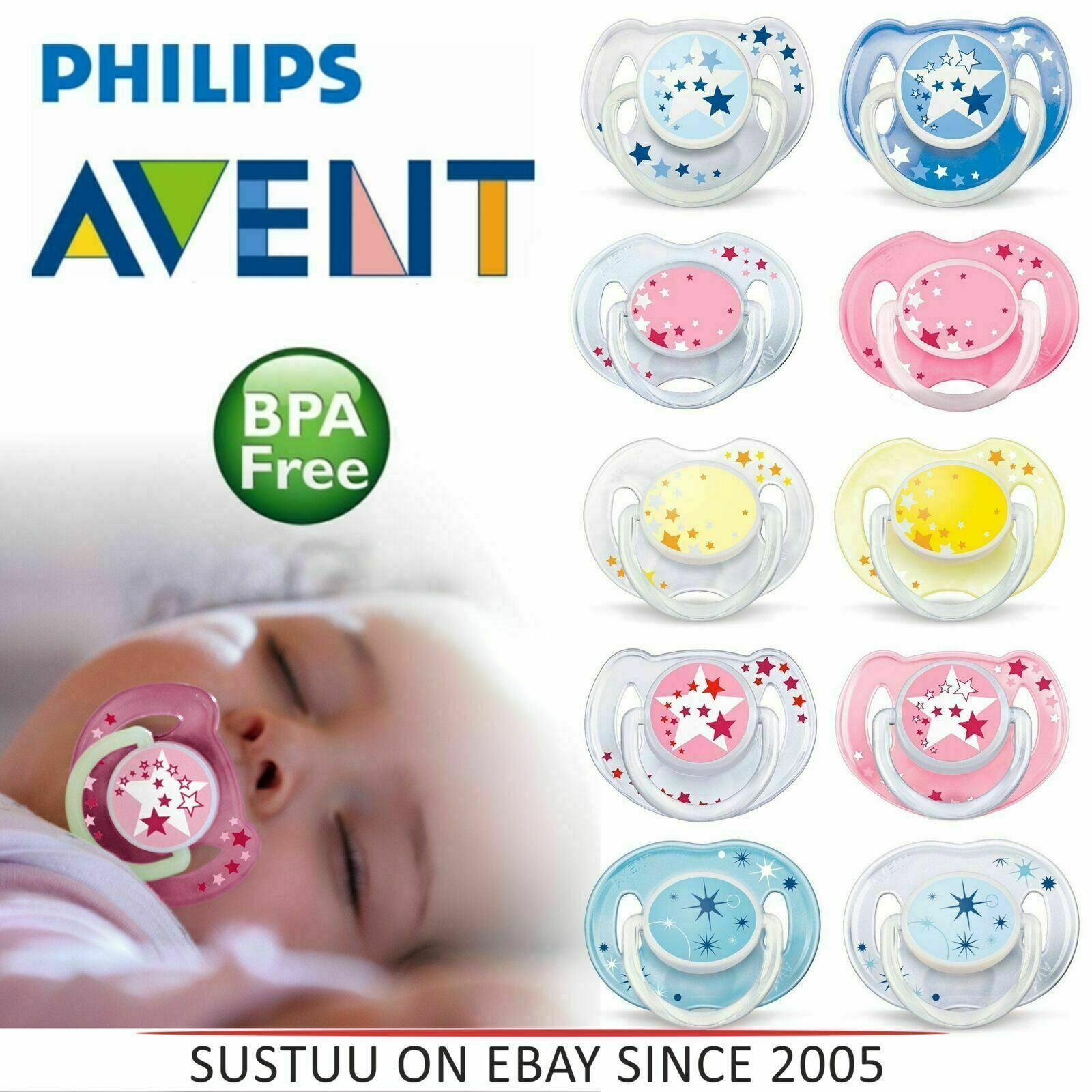 philips avent glow in the dark pacifier