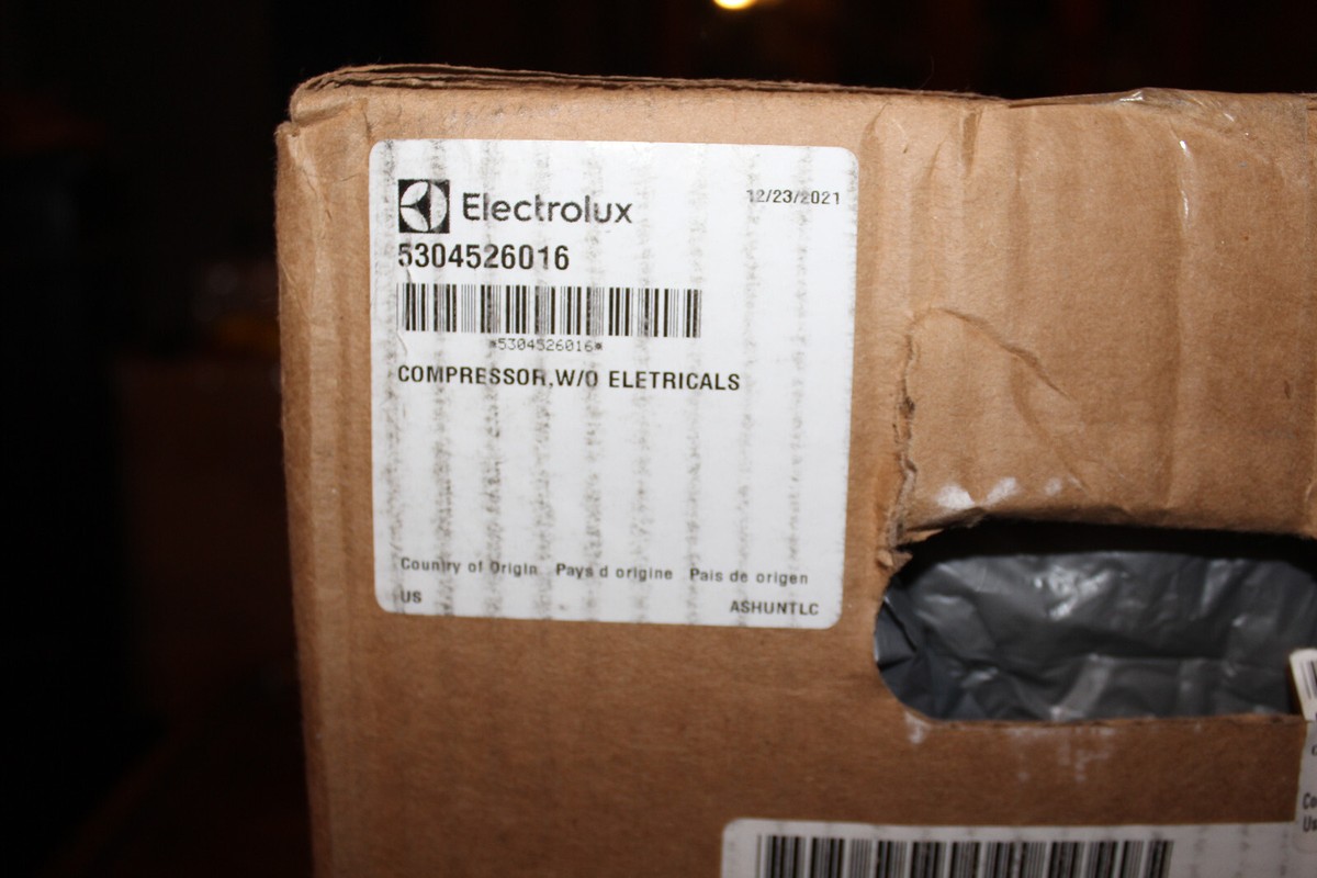 Frigidaire Refrigerator Compressor Electrolux Genuine OEM Part