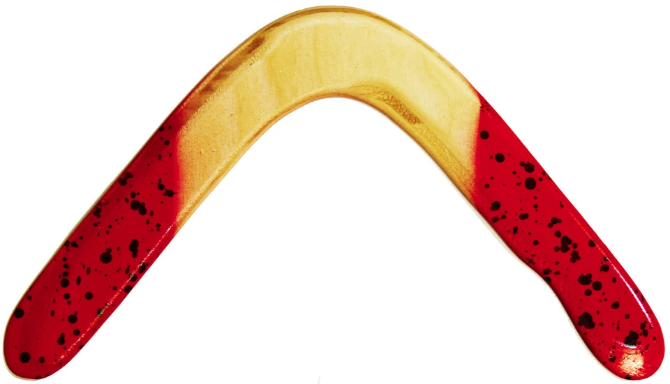 Throwback Boomerang - Genuine handmade wooden returning beginner boomerang - Image 2 of 4