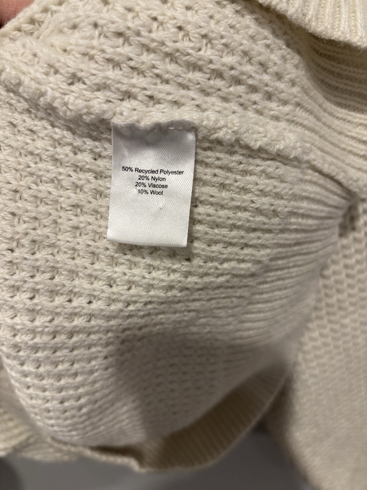 Long Warf Supply Co Rye SeaWell Sweater Size L