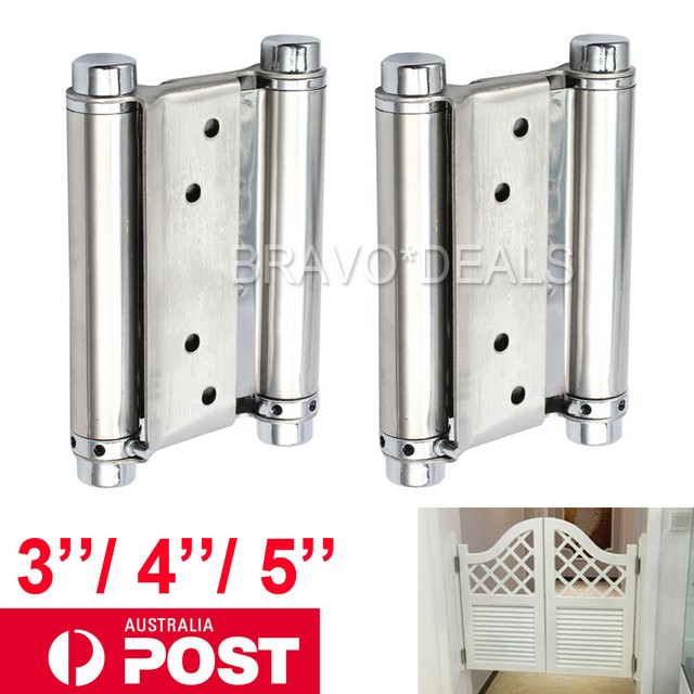 3 Hi Q Double Swing Door Action Hinges 2 Way Salloon Restaurant
