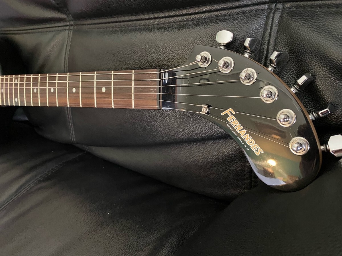 Fernandes ZO-3 Digi-Zo Hyper Travel Guitar - Gloss Black | eBay