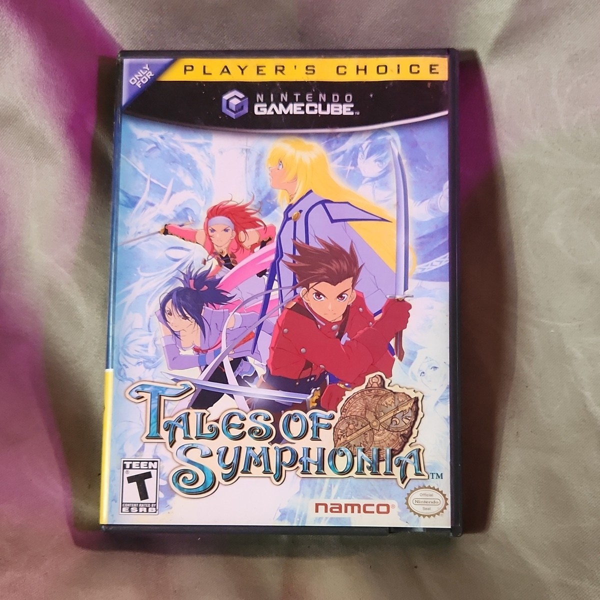 Namco Tales of Symphonia Nintendo GameCube Role Playing Manual