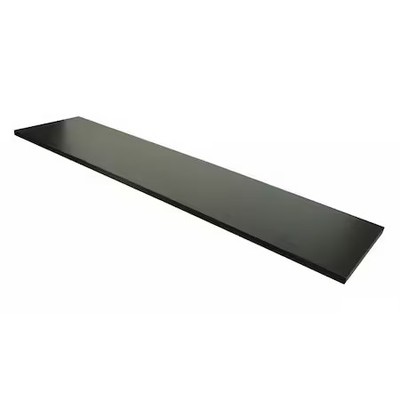 Econoco Pw/1248Bk Melamine Shelf 48''L X 12''Wblack, 4Pk