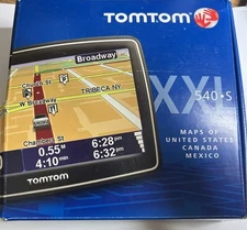 TomTom XXL 540S GPS Bundle Maps of the United States Canada Mexico