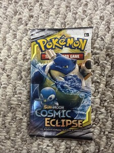 pokemon booster boxe Sun & Moon Cosmic Eclipse | 4 Sealed Booster Packs